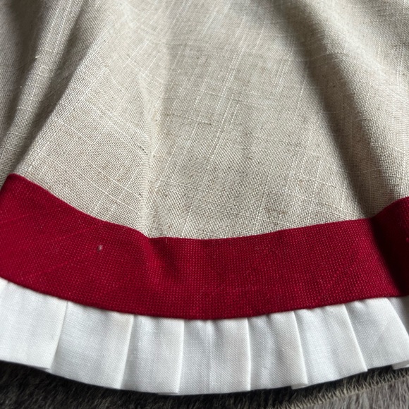 Birch Lane Linen Tree Skirt - Picture 1 of 9